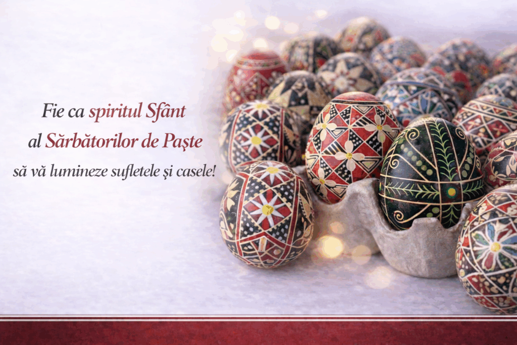 Program sarbatori, perioada 10 Aprilie - 13 Aprilie 2026